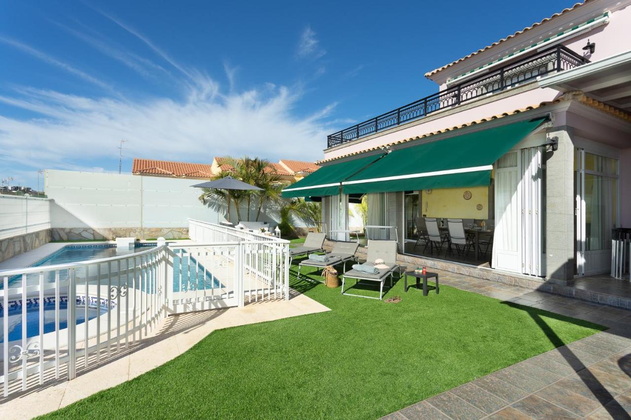 Villa Dalara Maspalomas, Private Pool And Jacuzzi 马斯帕洛马斯 外观 照片