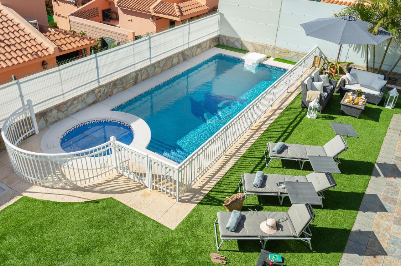 Villa Dalara Maspalomas, Private Pool And Jacuzzi 马斯帕洛马斯 外观 照片