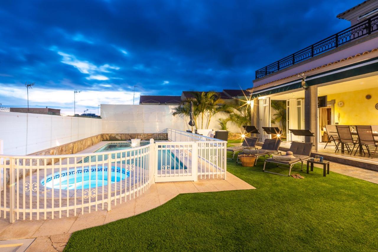 Villa Dalara Maspalomas, Private Pool And Jacuzzi 马斯帕洛马斯 外观 照片