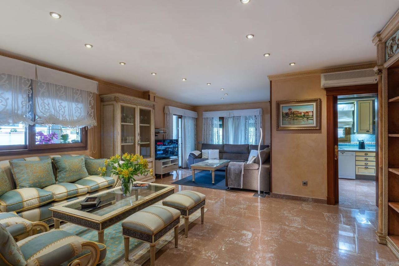 Villa Dalara Maspalomas, Private Pool And Jacuzzi 马斯帕洛马斯 外观 照片